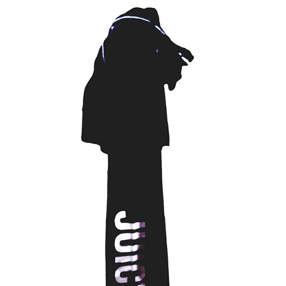 Juicy Couture black hoodie sweatshirt - Picture 3 of 5